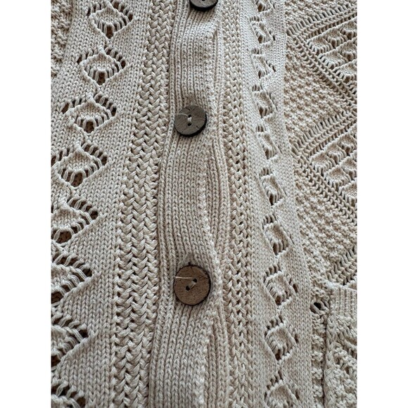 Free People Beach Cardigan Sweater XS Oversized - Picture 6 of 8